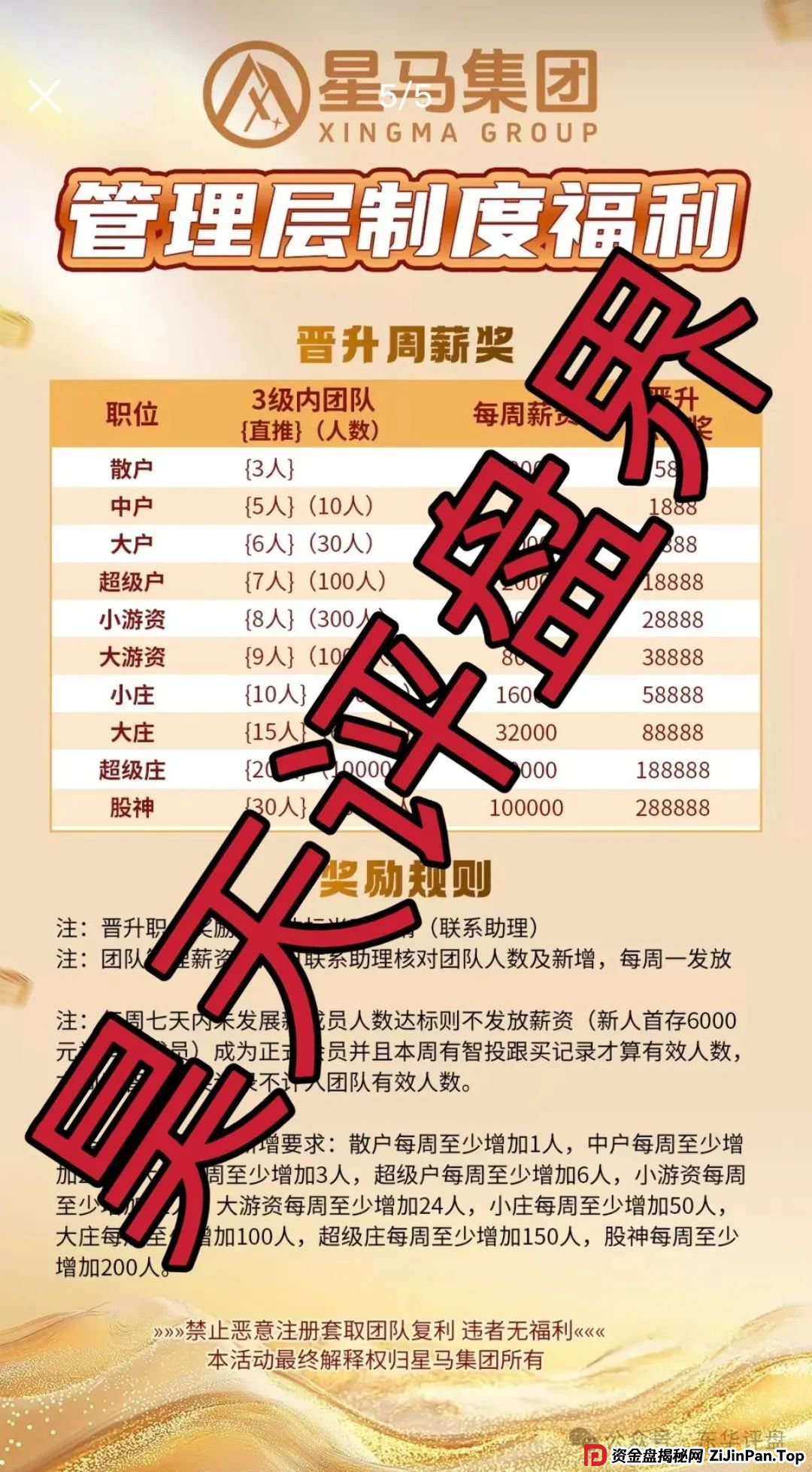 【爆料】星马集团跟单类资金盘骗局，原“众益汇”诈骗团伙所开，绝对的一轮圈韭菜盘，高度预警，即将崩盘跑路！