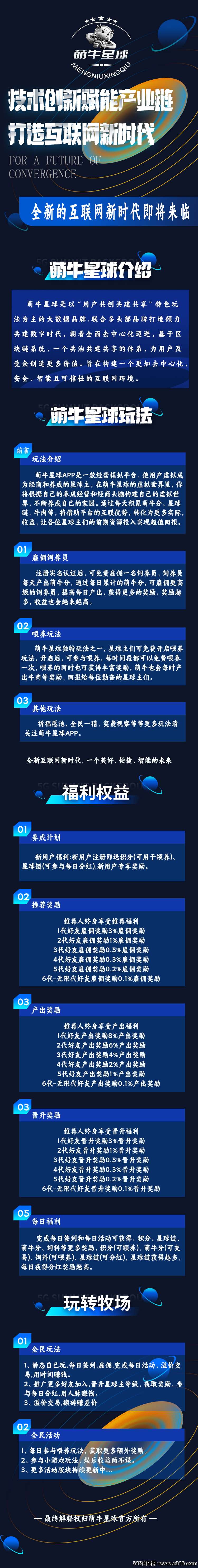 《萌牛星球》首码预热中，目前对接全网各团队长！扶持拉满