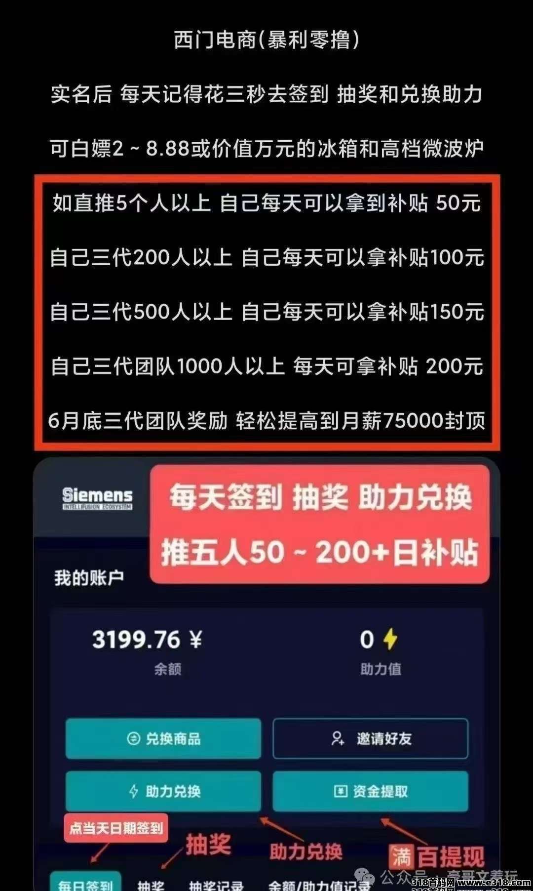 智汇生态（西门子）咂米拉人了，大平台靠谱，赶快抓住机会崛起