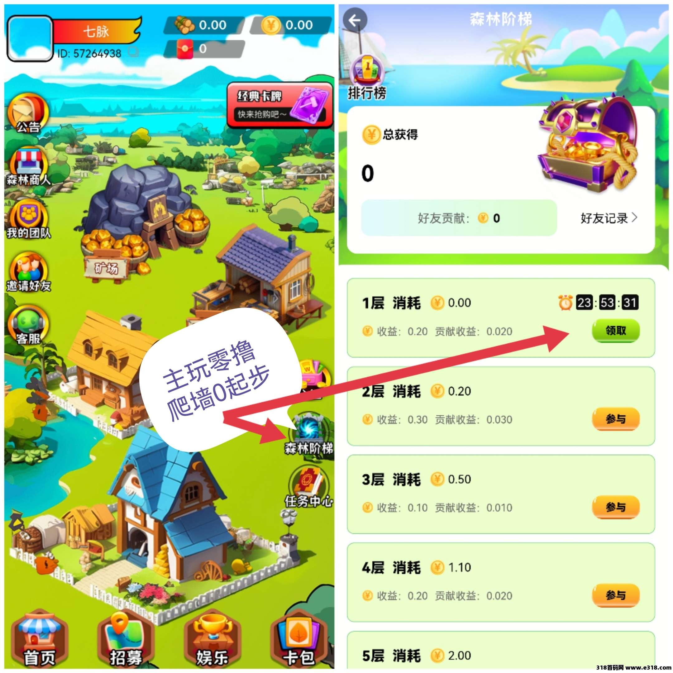 森林视界，零撸**板块，可从0起步
