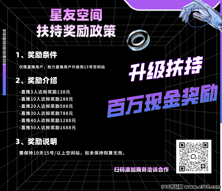星友空间：即将重磅上线，官方实力**兜底，对接联系待遇拉满！