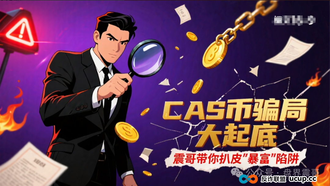 CAS币骗局大起底：震哥带你扒皮＂暴富＂陷阱
