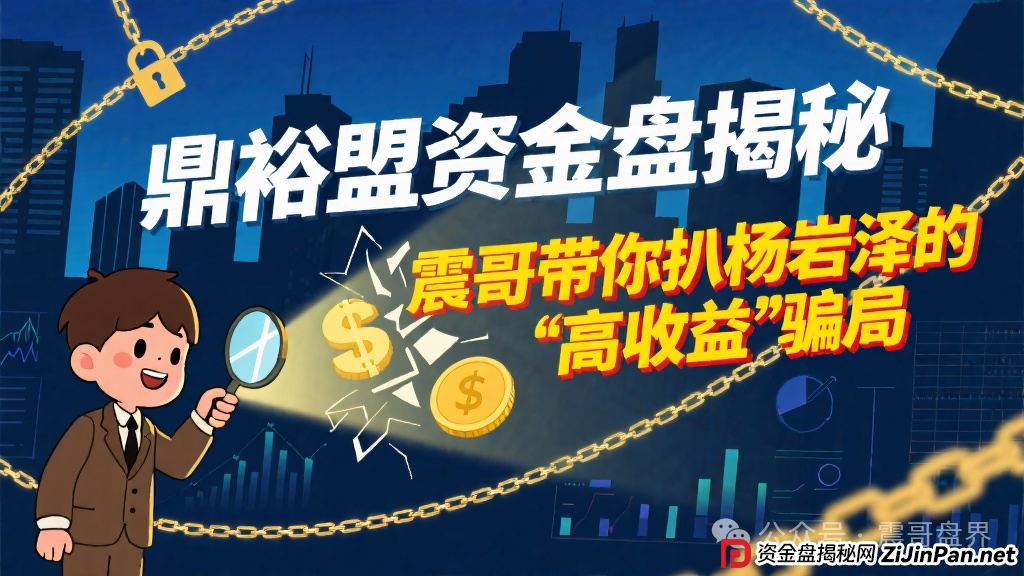 警惕杨岩泽内部荐股群!鼎裕盟资金盘揭秘，震哥带你扒杨岩泽的“高收益”骗局