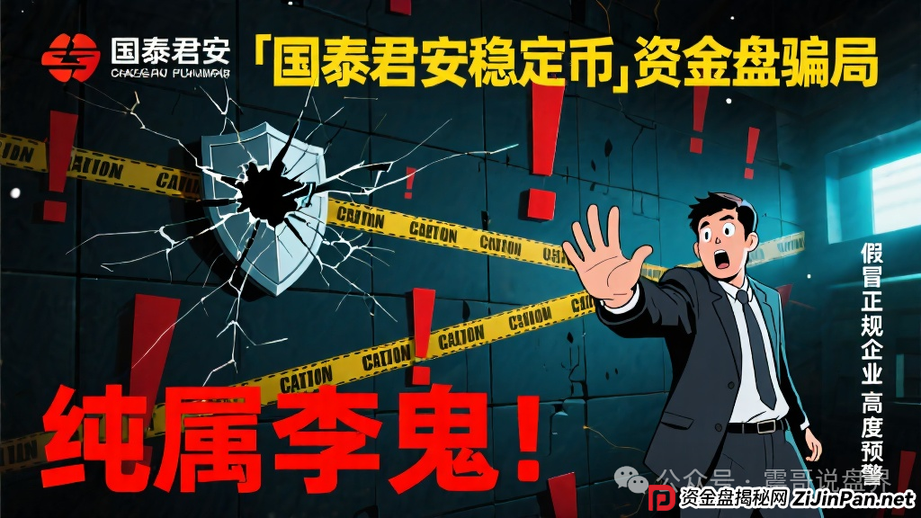 "国泰君安稳定币"资金盘骗局纯属李鬼!假冒正规企业,高度预警 "国泰君安稳定币"资金盘骗局纯属李鬼!假冒正规企业,高度预警