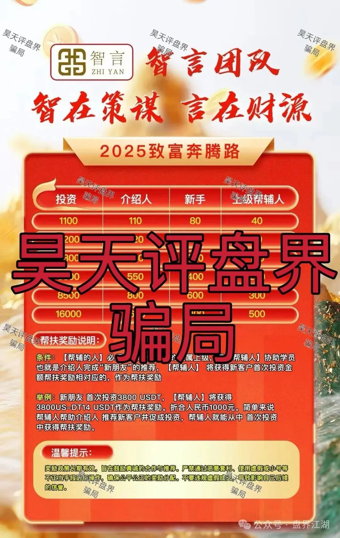 奥瑞斯交易所(智言团队)合约跟单类资金盘骗局,老卓改名老陆又来割韭菜了,已经开始单割,高度预警,即将崩盘跑路!—昊天评盘界(2) 奥瑞斯交易所(智言团队)合约跟单类资金盘骗局,老卓改名老陆又来割韭菜了,已经开始单割,高度预警,即将崩盘跑路!—昊天评盘界(2)