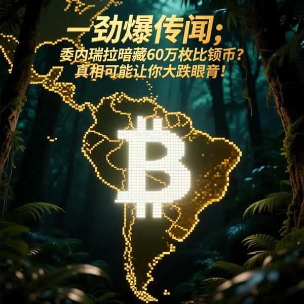 【突发】马杜罗600亿比特币秘密金库曝光：60万枚BTC下落成2026年最大加密悬案