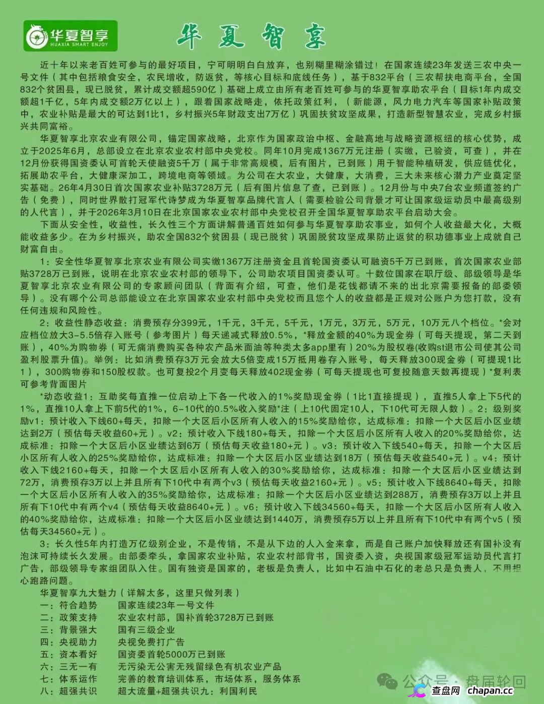 重磅起底｜“华夏智享·国农甄选”伪造乡村振兴国策：1367万自然人独资公司冒充国企，5万变50万全是数字游戏(2)